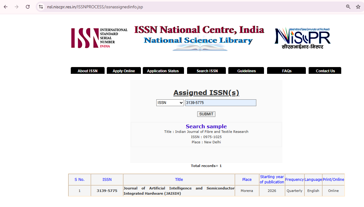 e-ISSN 3139-5775